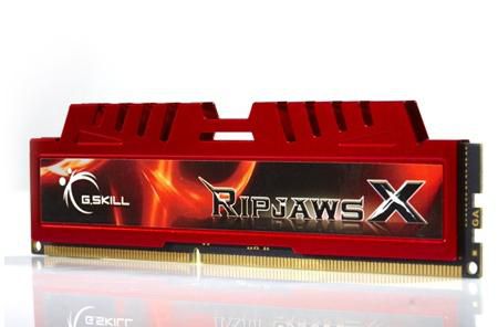 G.Skill 8GB DDR3-1600 CL10 RipjawsX 8GB DDR3-1600 CL10 RipjawsX, 8 GB, 1 x 8 GB, DDR3, 1600 MHz, 240-pin DIMM