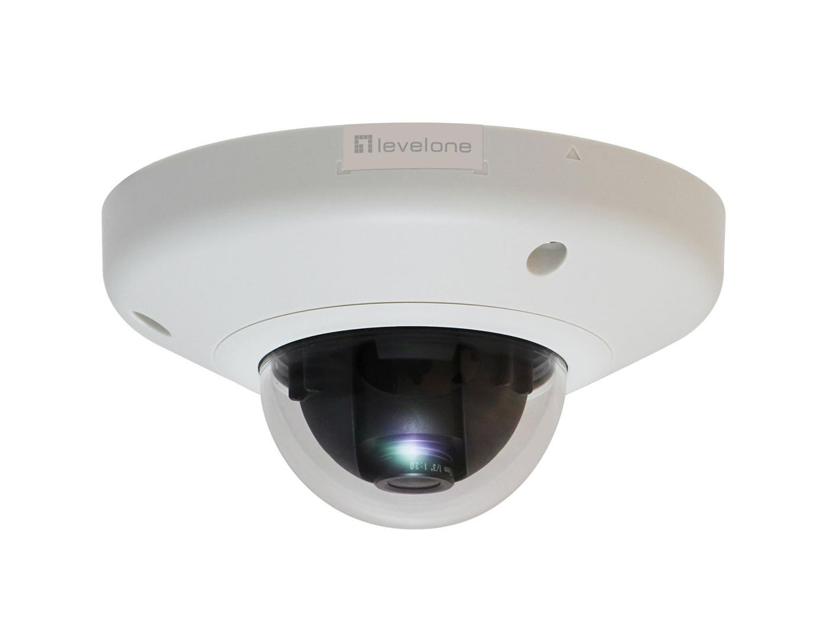 LevelOne FCS-3054 NTW CAMERA HUBBLE Fixed Dome IP Network Camera, 3-Megapixel, 802.3af PoE, Vandalproof, IP security camera, Wired, CE,