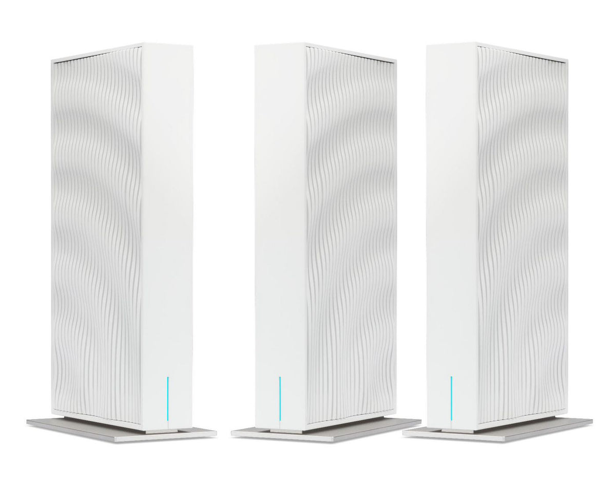 Acer Wave 7, Wifi 7 Mesh Router, Eu Plug, Triple Pack Wireless Router Gigabit Ethernet Dual-Band (2.4Ghz + 5Ghz Or 2.4Ghz + 6Ghz)