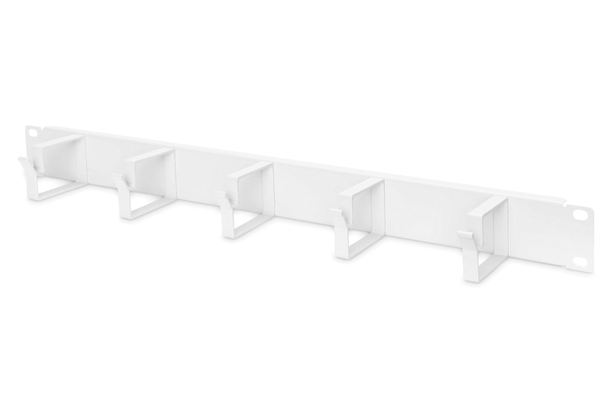 Digitus Cable routing panel with cable routing brackets for 483 mm (19") cabinets, 1U