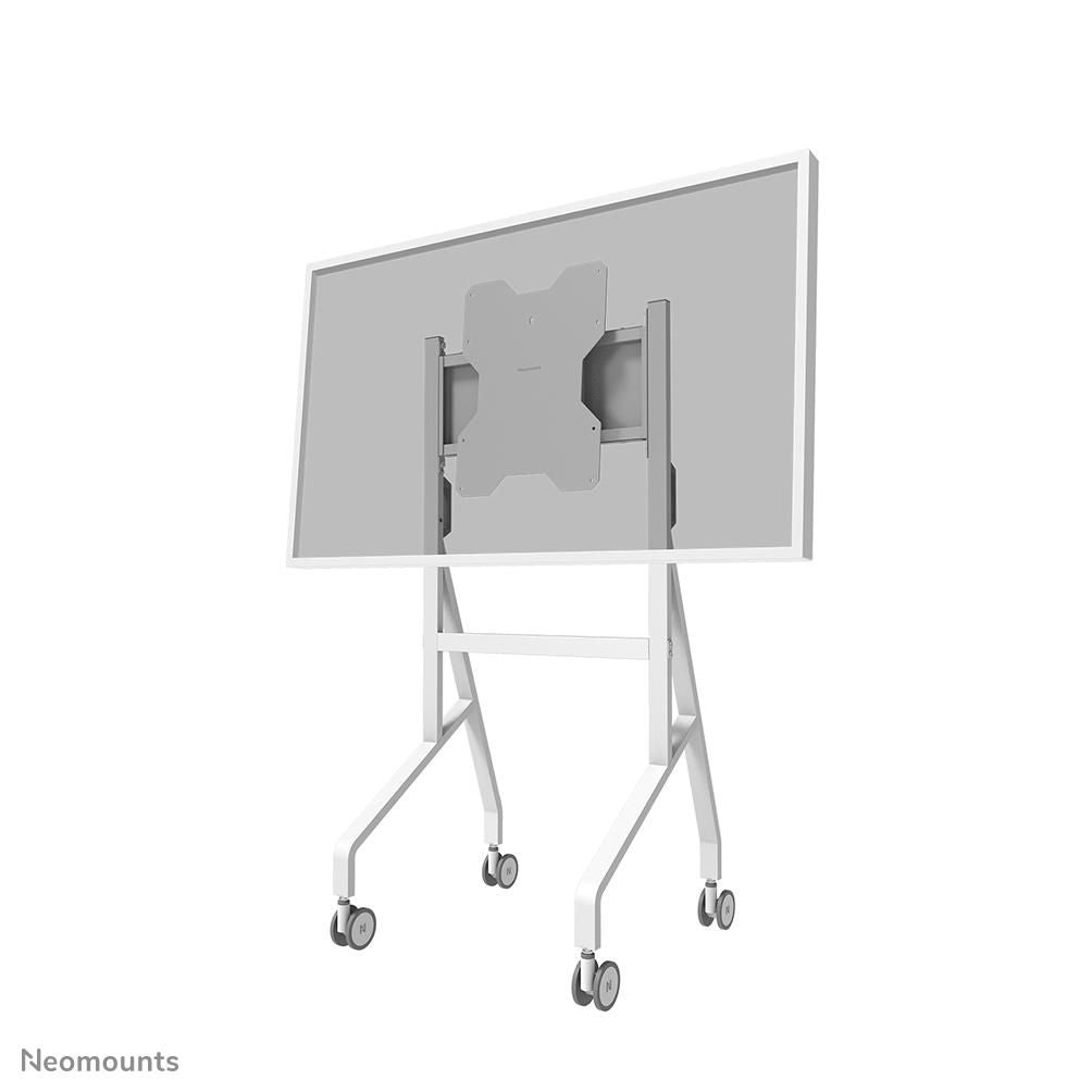 Neomounts FL50-515WH1, Mobile Display Trolley for Samsung Flip, 55-65", Max 50 kg, Manual H:125-140,6cm, VESA 400x400Rotatable, Fast