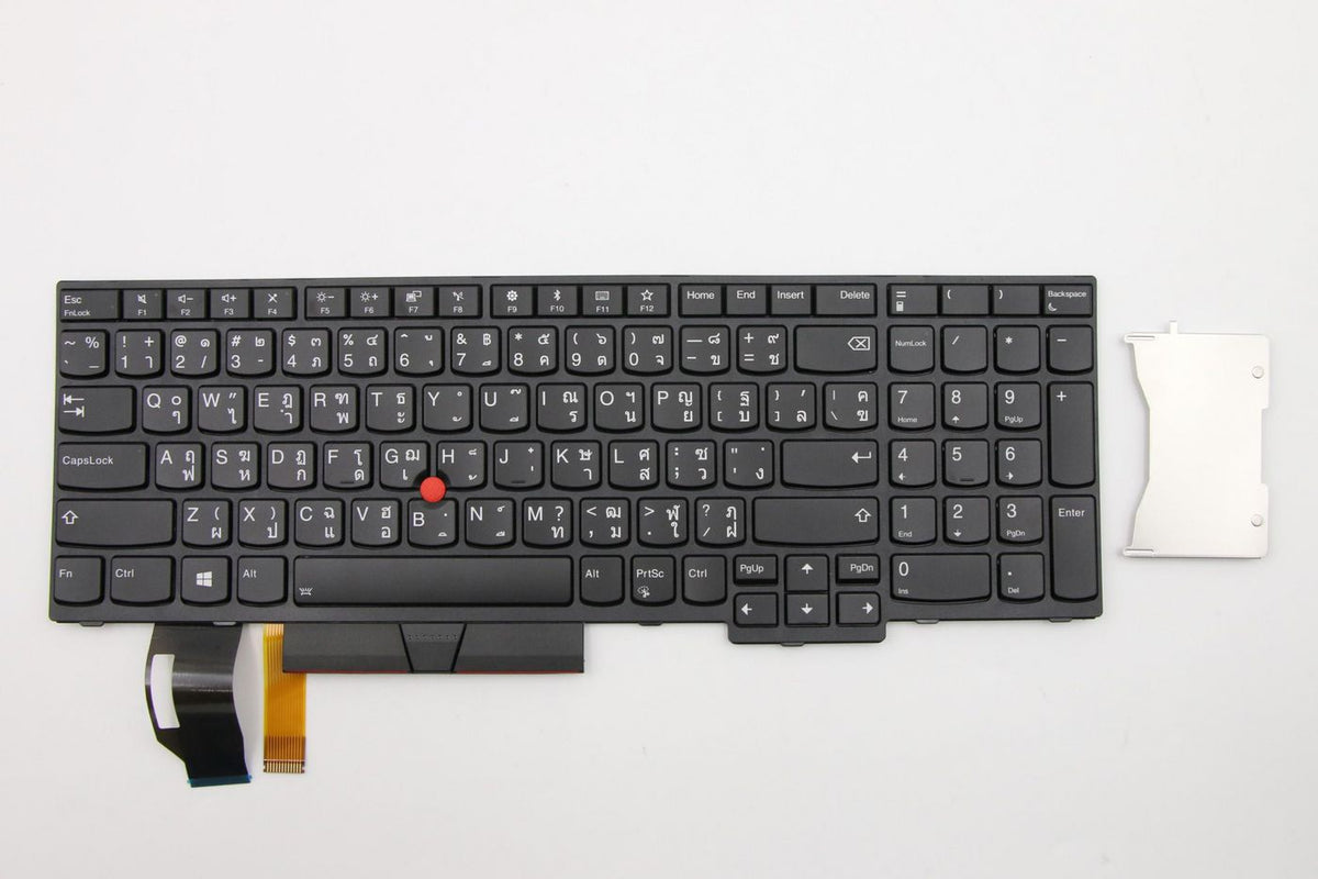 Lenovo NMCHYKB-BLBKTH FRU01YP633, Keyboard, Thai, Keyboard backlit, Lenovo, ThinkPad P72