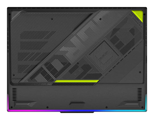 ASUS ROG Strix G16 G614FR-TS323W AMD Ryzen™ 9 9955HX3D Laptop 40.6 cm (16") 2.5K 32 GB DDR5-SDRAM 1 TB SSD NVIDIA® GeForce RTX™ 5070 Ti Laptop GPU Wi-Fi 6E (802.11ax) Windows 11 Home Grey, Green