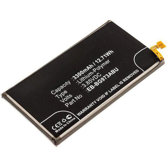 CoreParts Mobile Battery, 12.71Wh Li-Pol 3.85V 3300mAh, Black, GH82-18826A for SmartPhone Galaxy S10, SM-G973, SM-G9730/DS, SM-G9738/DS,