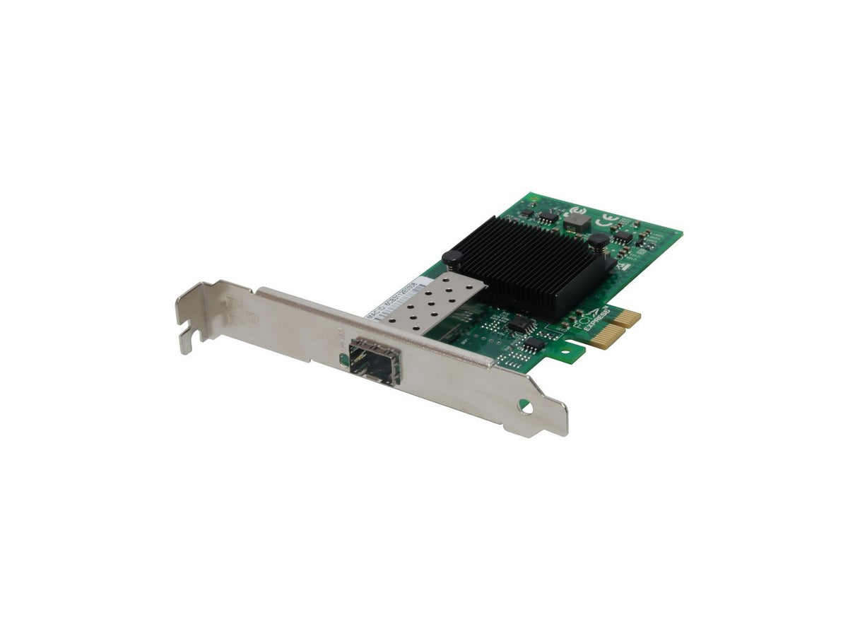 LevelOne GIGABIT FIBER PCIE NETWORK CAR Gigabit Fiber PCIe Network Card, 1 x SFP, Internal, Wired, PCI Express, Fiber, 1000 Mbit/s, Aluminum