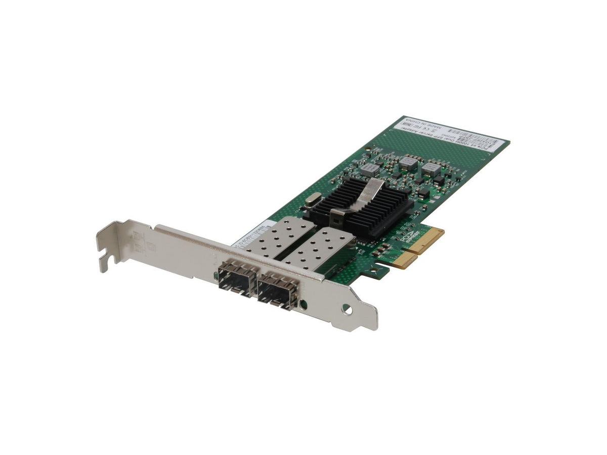 LevelOne GIGABIT FIBER PCIE NETWORK CAR Gigabit Fiber PCIe Network Card, PCIe 4X, 2 x SFP, Internal, Wired, PCI Express, Fiber, Aluminum