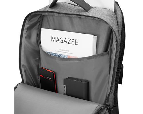 Lenovo Urban B730 notebook case 43.9 cm (17.3") Backpack Charcoal, Grey