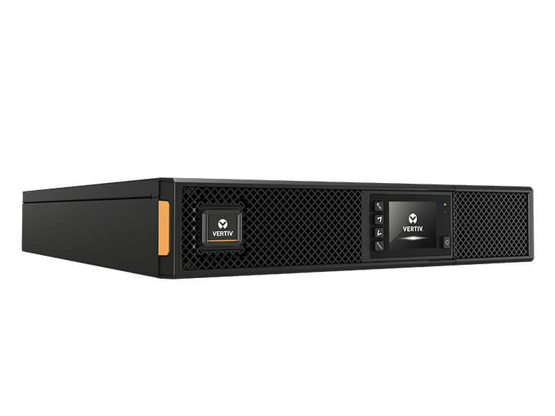 Vertiv Liebert GXT5 1ph UPS, 1kVA, Li-Ion, input plug IEC C14 inlet, 2U, output - 230V, output socket groups (8)C13