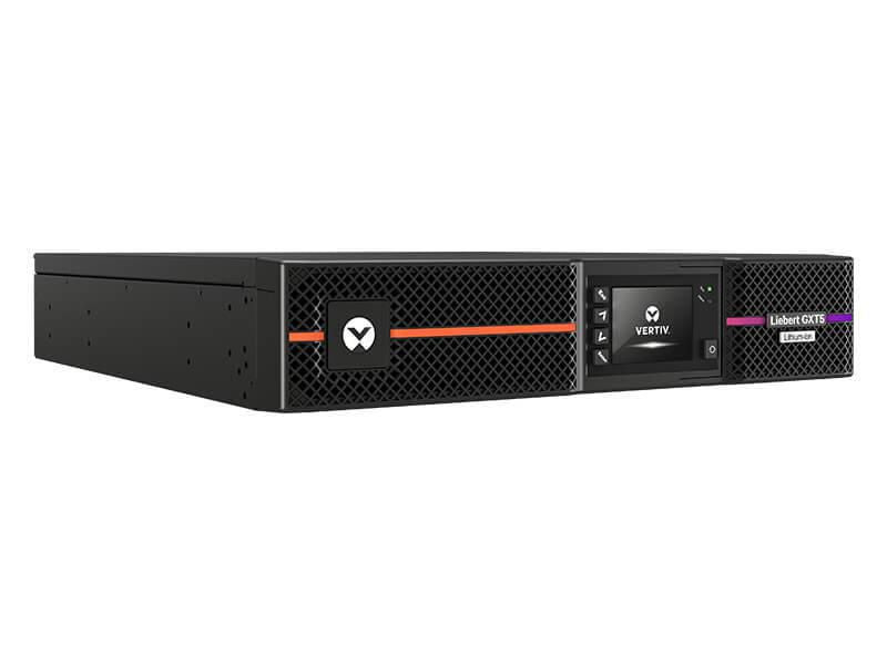 Vertiv Liebert GXT5 1ph UPS, 1.5kVA, Li-Ion, input plug IEC C14 inlet, 2U, output - 230V, output socket groups (8)C13