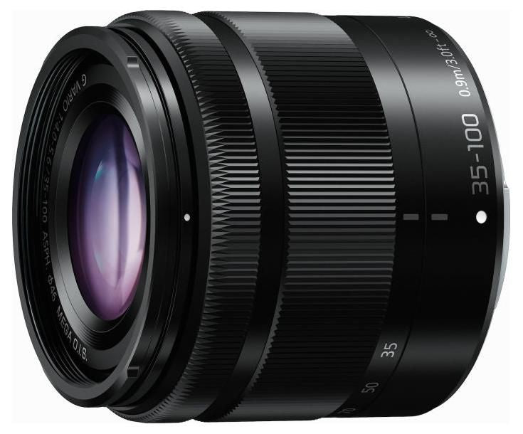Panasonic LENS G VARIO 35-100MM BLACK LUMIX G Vario 35-100mm F4.0-F5.6 Asph. MEGA OIS, Telephoto zoom lens, 12/9, 35 - 100 mm, Image