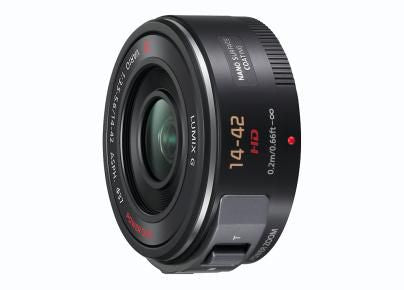Panasonic LENS G X PZ VARIO 14-42 SV. 14-42mm F3.5-5.6, MILC, 9/8, Standard lens, 0.2 m, Micro Four Thirds, 3.5 - 5.6