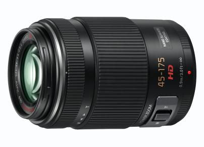 Panasonic LENS G X PZ VAR. 45-175 SV. H-PS45175E, MILC, 14/10, Tele zoom lens, 0.9 m, 4 - 5.6, Manual