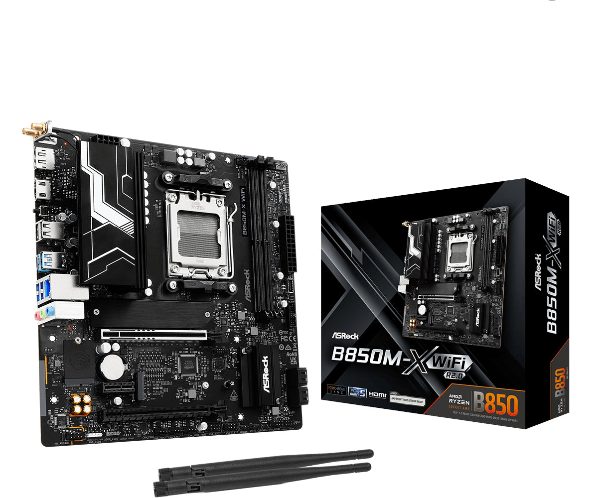 Asrock B850M-X WiFi R2.0 AMD B850 Socket AM5 micro ATX