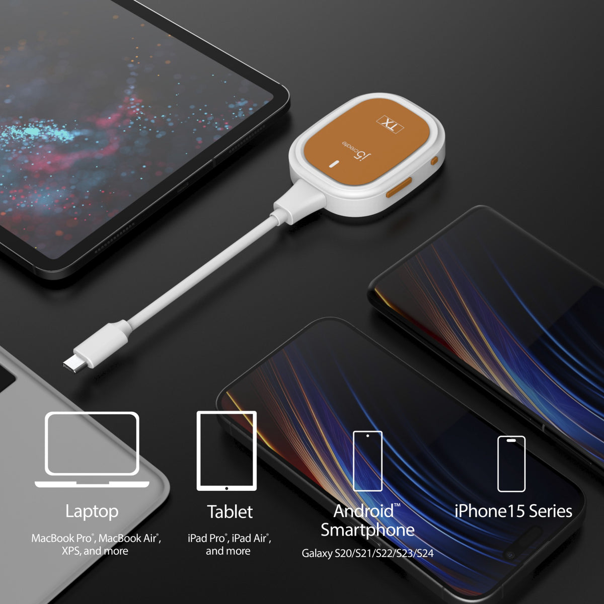 j5create ScreenCast FHD USB-C Wireless Display Extender