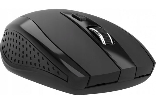 Acer Wireless Mouse MX202, Up to 1600 DPI, RF 2.4GHz Dongle, 6 Buttons, Black