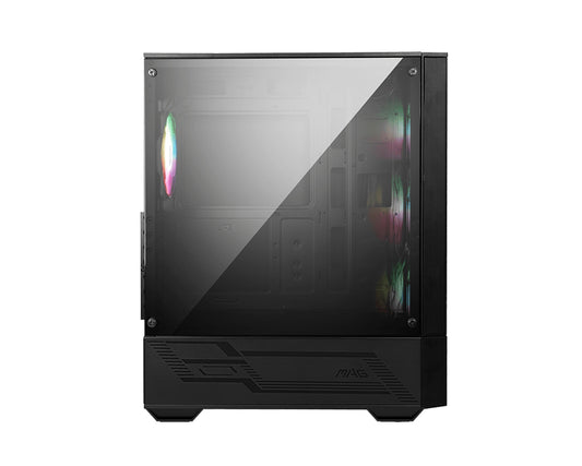 MSI MAG Forge 112R Midi Tower Black, Transparent