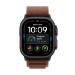 Apple Watch Ultra 4 GPS + Cellular 49mm Black Titanium Case with Burgundy Alpine Loop - M