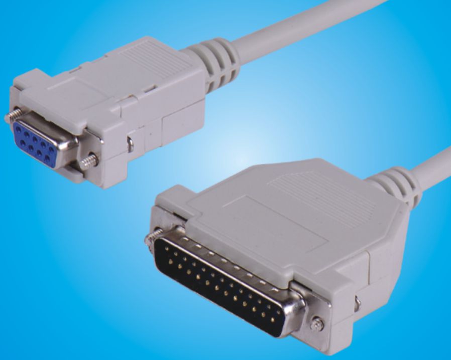 MicroConnect Serial Printer Cable, 1.8m DB9-DB 25 female - male Serial printer connection cable