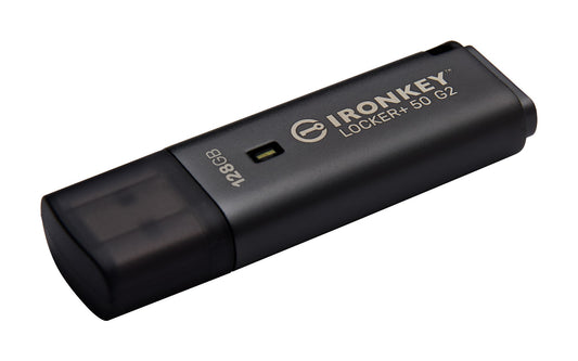 Kingston Technology IronKey 128GB Locker Plus 50 G2, FIPS 197, AES-256
