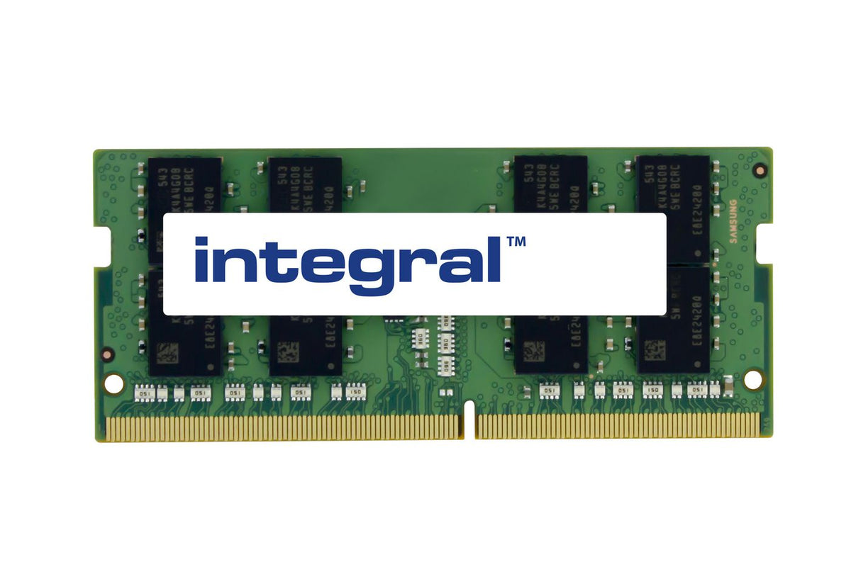 Integral 16Gb Laptop Ram Module Ddr4 3200Mhz Pc4-25600 Unbuffered Non-Ecc 1.2V 1Gx8 Cl22 Memory Module 1 X 16 Gb