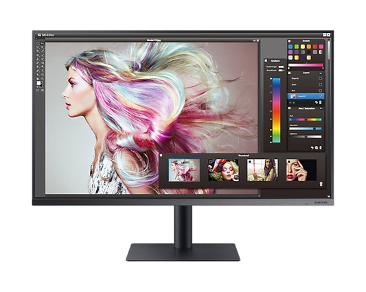 Samsung LF32TU870VPXXU computer monitor 81.3 cm (32") 3840 x 2160 pixels 4K Ultra HD LED Blue, Grey