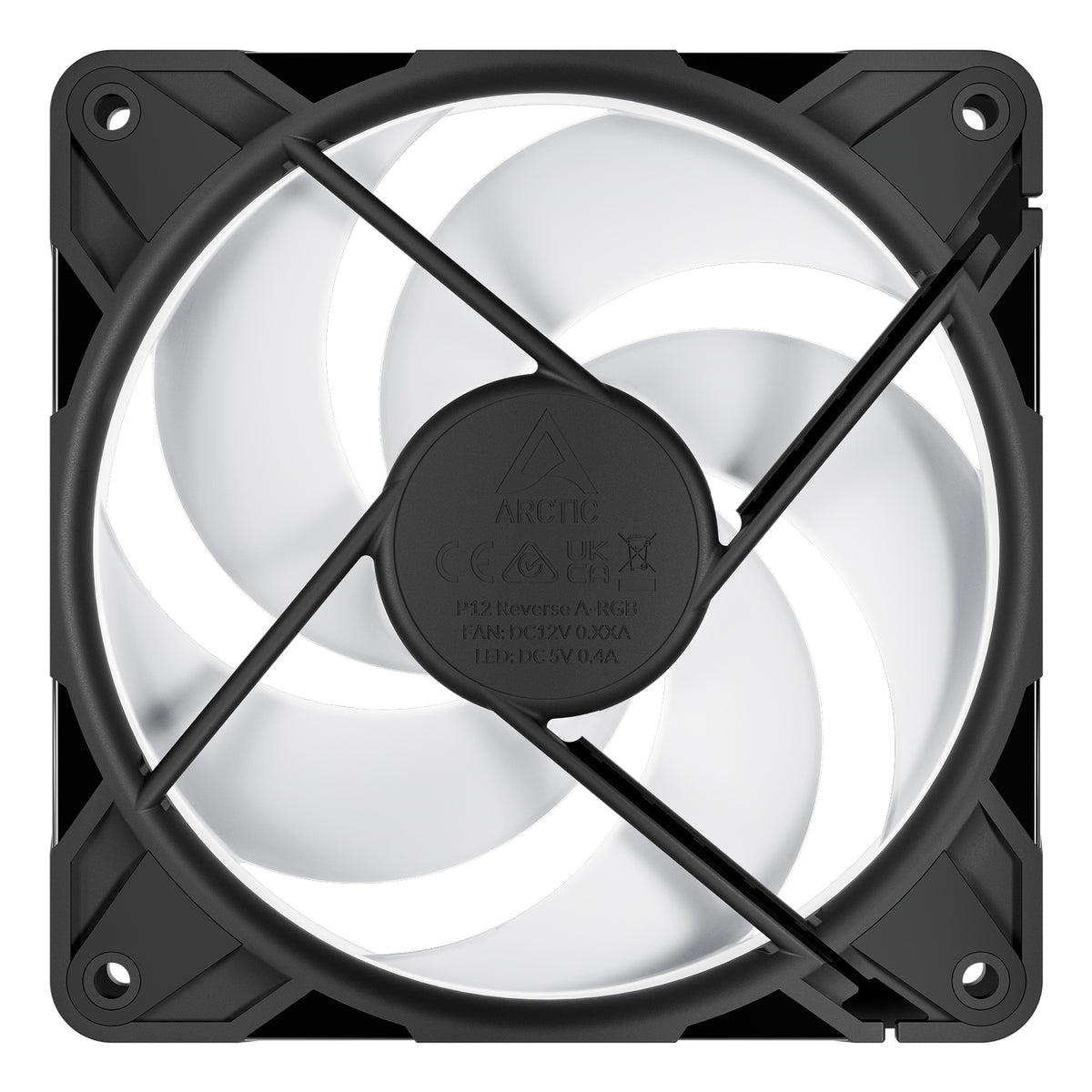 ARCTIC Freezer P12 Pro Reverse A-RGB 120 mm A-RGB - PWM Fan with Cable Splitter