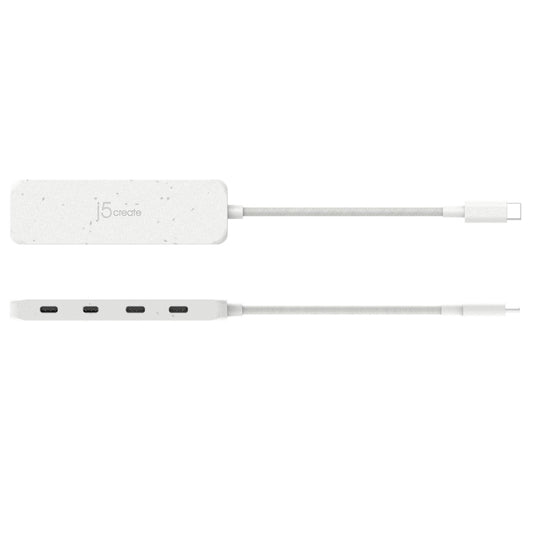 j5create Eco-Friendly USB-C to 4-Port Type-C Gen 2 Hub