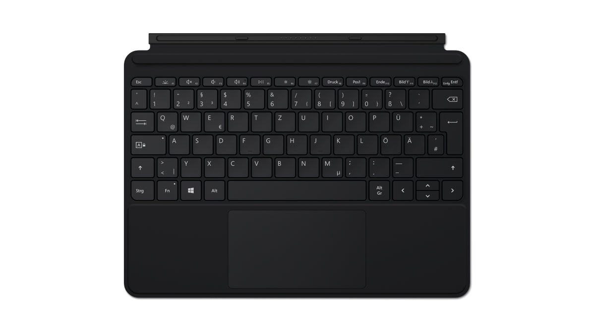 Microsoft Go Type Cover Black QWERTZ German