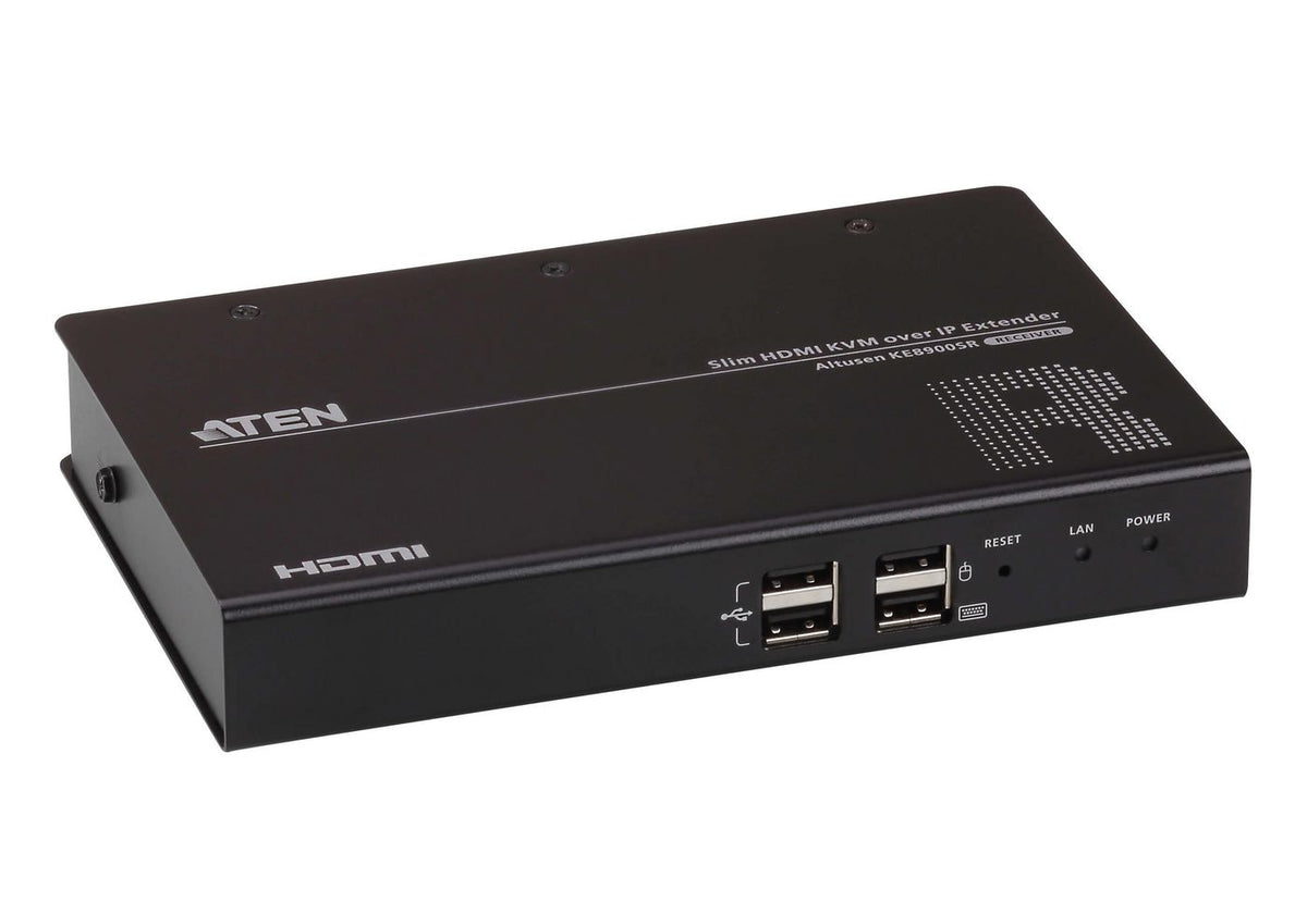 Aten KE8900SR-AX-E KVM extender Receiver KE8900SR-AX-E, Receiver, Wired, 1920 x 1200 pixels, OSD, Push-buttons, 640 x 480 - 1920 x