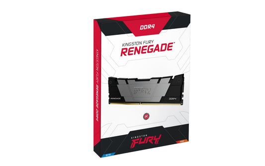 Kingston Technology FURY 16GB 4000MT/s DDR4 CL19 DIMM (Kit of 2) Renegade Black