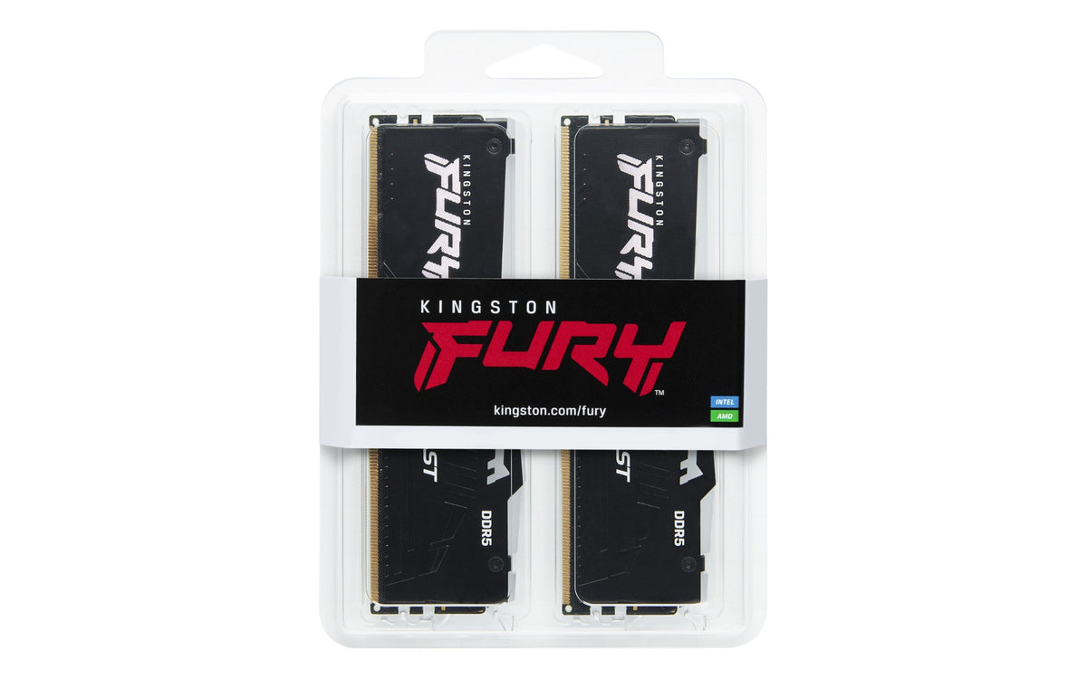 Kingston Technology FURY Beast 64GB 6000MT/s DDR5 CL36 DIMM (Kit of 2) RGB