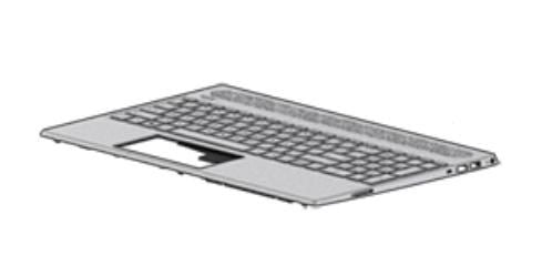 HP Top Cover Nsv W Kb Bl Nsv Gtx L35339-A41, Housing base + keyboard, Belgian, Keyboard backlit, HP, Pavilion 15