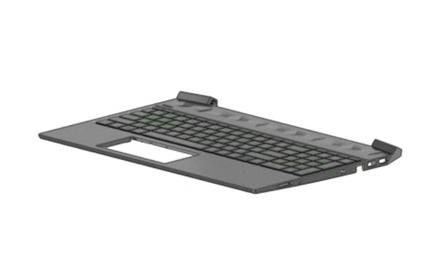 HP TOP COVER GSW W KB GSW BL NORD L72598-DH1, Housing base + keyboard, Nordic, Keyboard backlit, HP, Pavilion Gaming 15