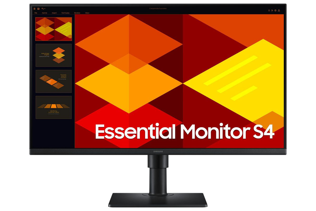 Samsung 27" S4 S40Gd Fhd Computer Monitor 68.6 Cm (27") 1920 X 1080 Pixels Full Hd Led Black
