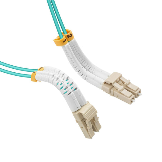 Lanview LVO231220-FLEX InfiniBand/fibre optic cable 20 m LC Aqua colour