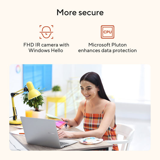 ASUS Vivobook 16 M1607KA-MB148W Copilot+ PC AMD Ryzen™ AI 5 340 Laptop 40.6 cm (16") WUXGA 16 GB DDR5-SDRAM 512 GB SSD Wi-Fi 6 (802.11ax) Windows 11 Home Blue