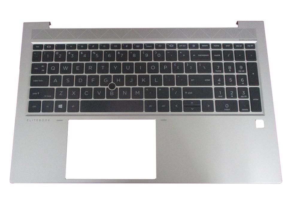 HP Top Cover W/Keyboard CP BL FR M21677-051, Cover + keyboard, French, Keyboard backlit, HP, Elitebook 855 G7