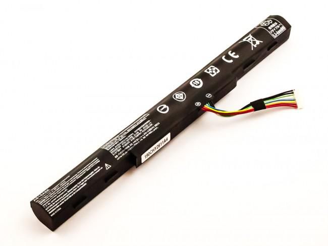 CoreParts Laptop Battery for Acer 38.48Wh 14.8V 2600mAh 38Wh Li-ion 14.8V 2600mAh Black, Aspire E5-475G, Aspire E5-523G, Aspire E5-553G,