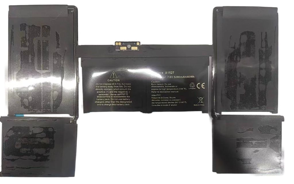 CoreParts Laptop Battery for Apple 40.00Wh 7.6V 5260mAh 40Wh 6 Cell Li-Pol 7.55V 5.2Ah Macbook 12" 2015-2016, A1527, A1534, FQM6, A1705,