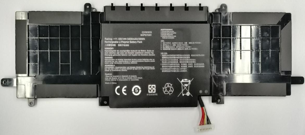 CoreParts Laptop Battery for Asus 49.09Wh 11.55V 4250mAh 49.09Wh Li-Polymer 11.55V 4250mAh for Asus BX333FN, RX333FA, RX333FA-A3141T