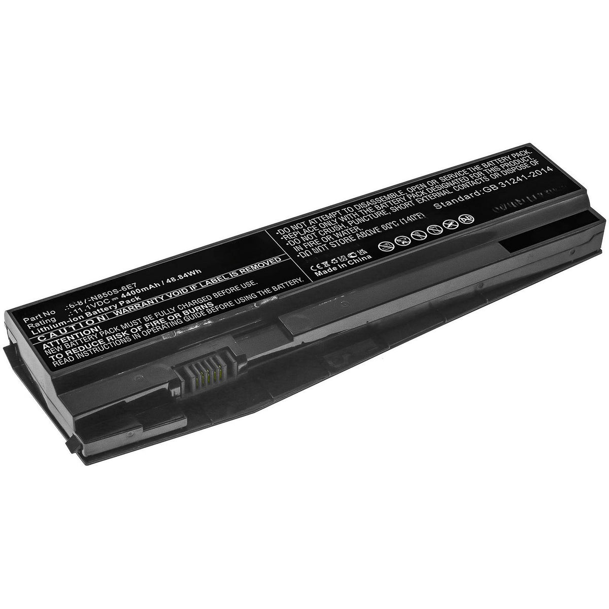 CoreParts Laptop Battery for Notebook 48.84Wh 11.1V 4400mAh 49Wh Li-ion 11.1V 4400mAh Black for Sabre 15-G8, 15-K8, 17, 17-G8, 17-K8, 17-W8,