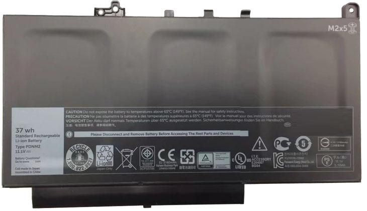 CoreParts Laptop Battery for Dell 37.00Wh 11.1V 3300mAh 37Wh Li-Pol 11.1V 3300mAh Black, Latitude E7270, Latitude E7470