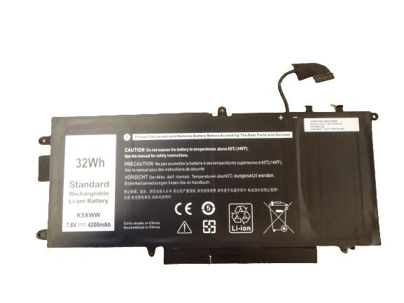 CoreParts Laptop Battery for Dell 31.92Wh 7.6V 4200mAh 32WH Li-ion 7.6V 4200mAh, DELL LATITUDE 5289 7389 7390, DELL LATITUDE 5289 2-in-1,