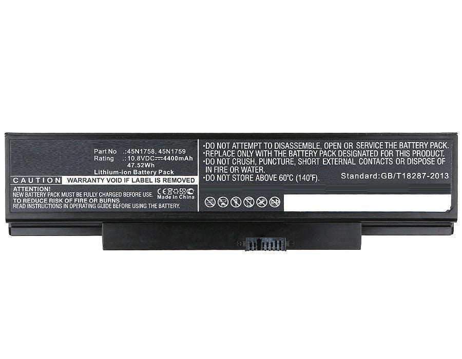CoreParts Laptop Battery for Lenovo 47.52Wh 10.8V 4400mAh 48Wh Li-ion 10.8V 4400mAh Black, ThinkPad Edge E550, ThinkPad Edge E550C, ThinkPad