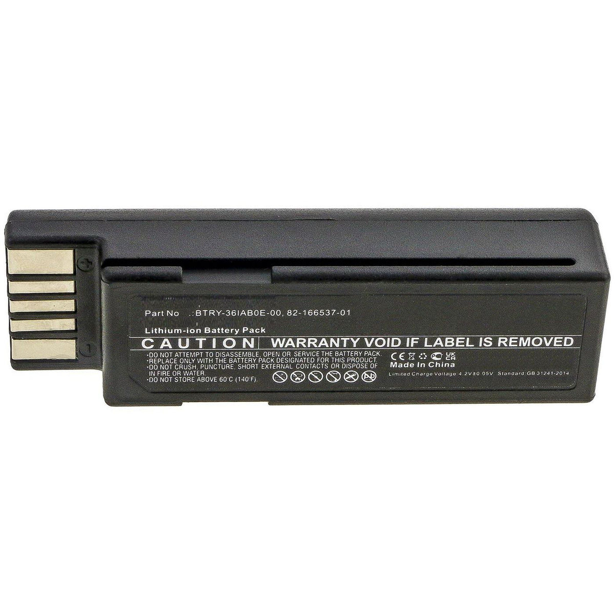 CoreParts Battery 8.14Wh Li-ion 3.7V 2200mAh Black for Zebra Barcode Scanner 8.14Wh Li-ion 3.7V 2200mAh Black for DS3600, DS3678, EVM,