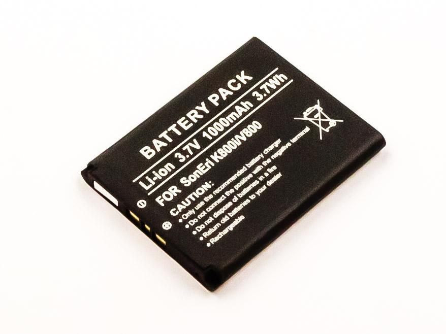 CoreParts Battery for Sony Mobile 3.33Wh Li-ion 3.7V 900mAh Sony 3.7Wh Li-ion 3.7V 1000mAh Sony
