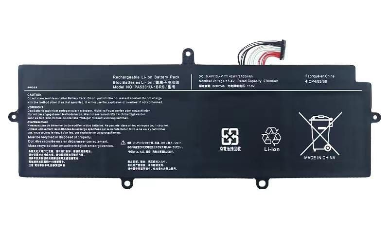 CoreParts Battery 42.00Wh Li-ion 15.4V 2725mAh for Toshiba Notebook Battery for Toshiba, 42Wh Li-ion 15.4V 2700mAh
