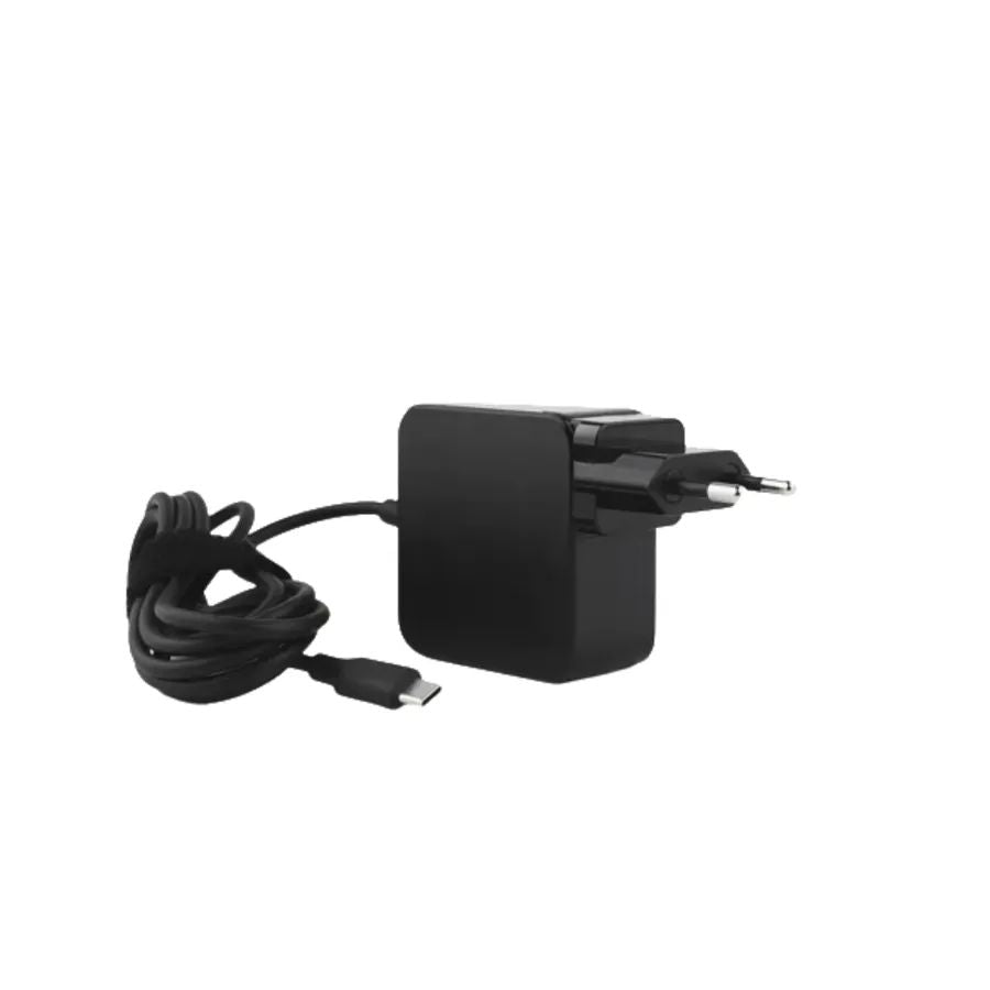 CoreParts 100W USB-C Nano Charger, GaN Technology 5V 2.4A-20V5A Plug:USB-C EU & UK Wall - 5V 2.4A, 5.2V 3A,9V3A, 12V3A, 14.5V2A, 15V3A,