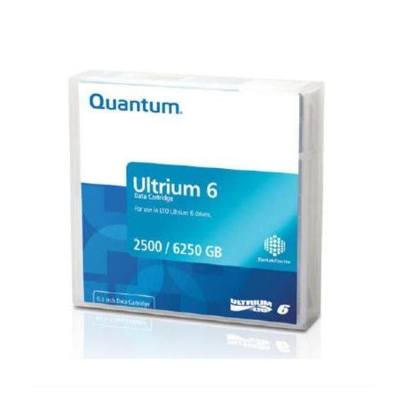 Quantum Data Cartridge LTO-6 MR-L6MQN-01, LTO, 2500 GB, 6250 GB, Black,Grey, 10 - 45 °C, 10 - 80%