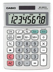 Casio MS-88ECO calculator Desktop Display